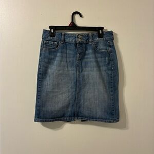 Old Navy Blue Denim Mini Skirt.